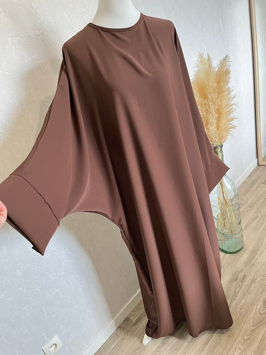 Abaya Ambre Chocolat