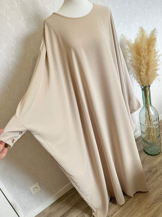 Abaya Aïcha Beige