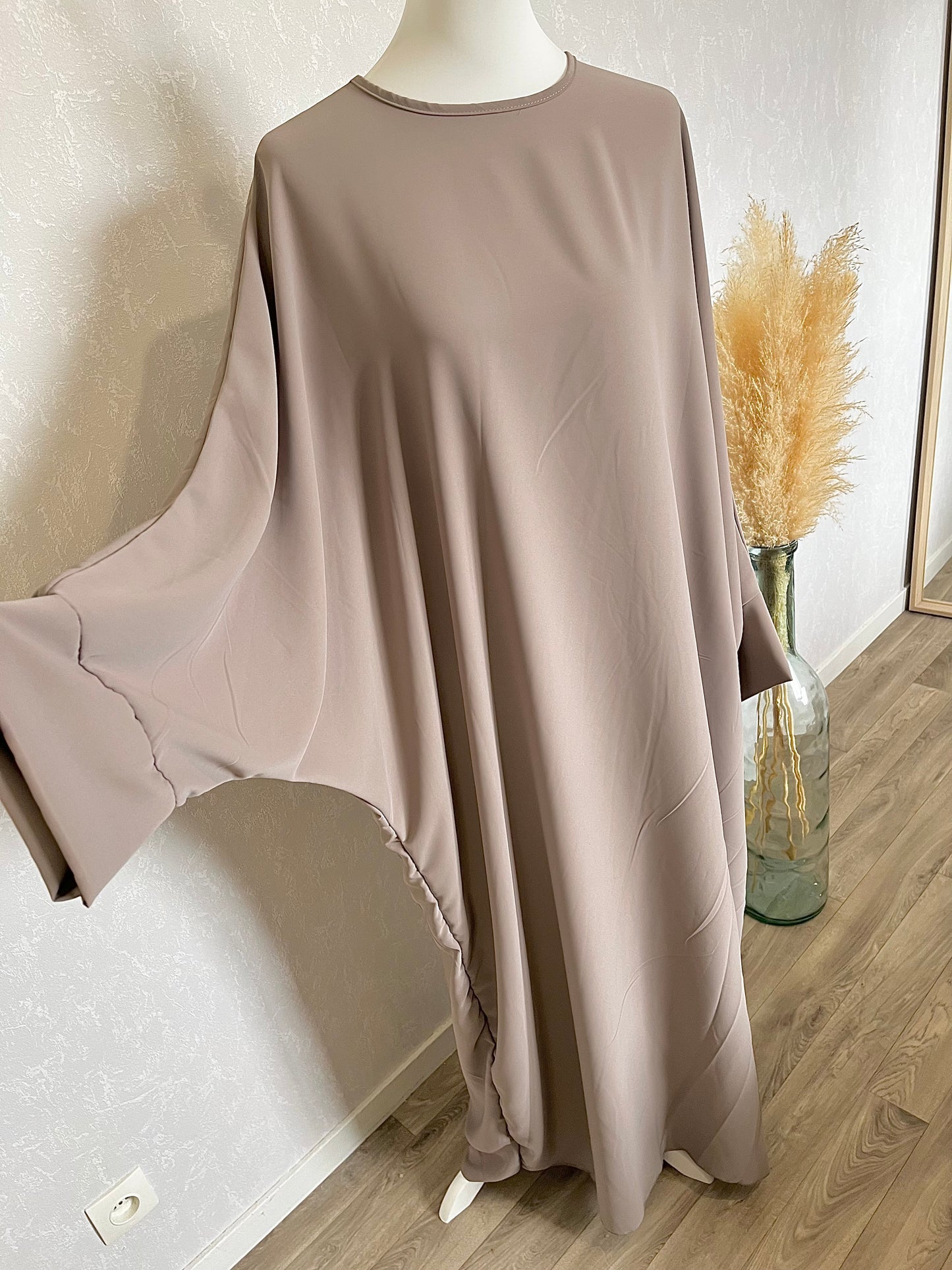 Abaya Ambre Taupe