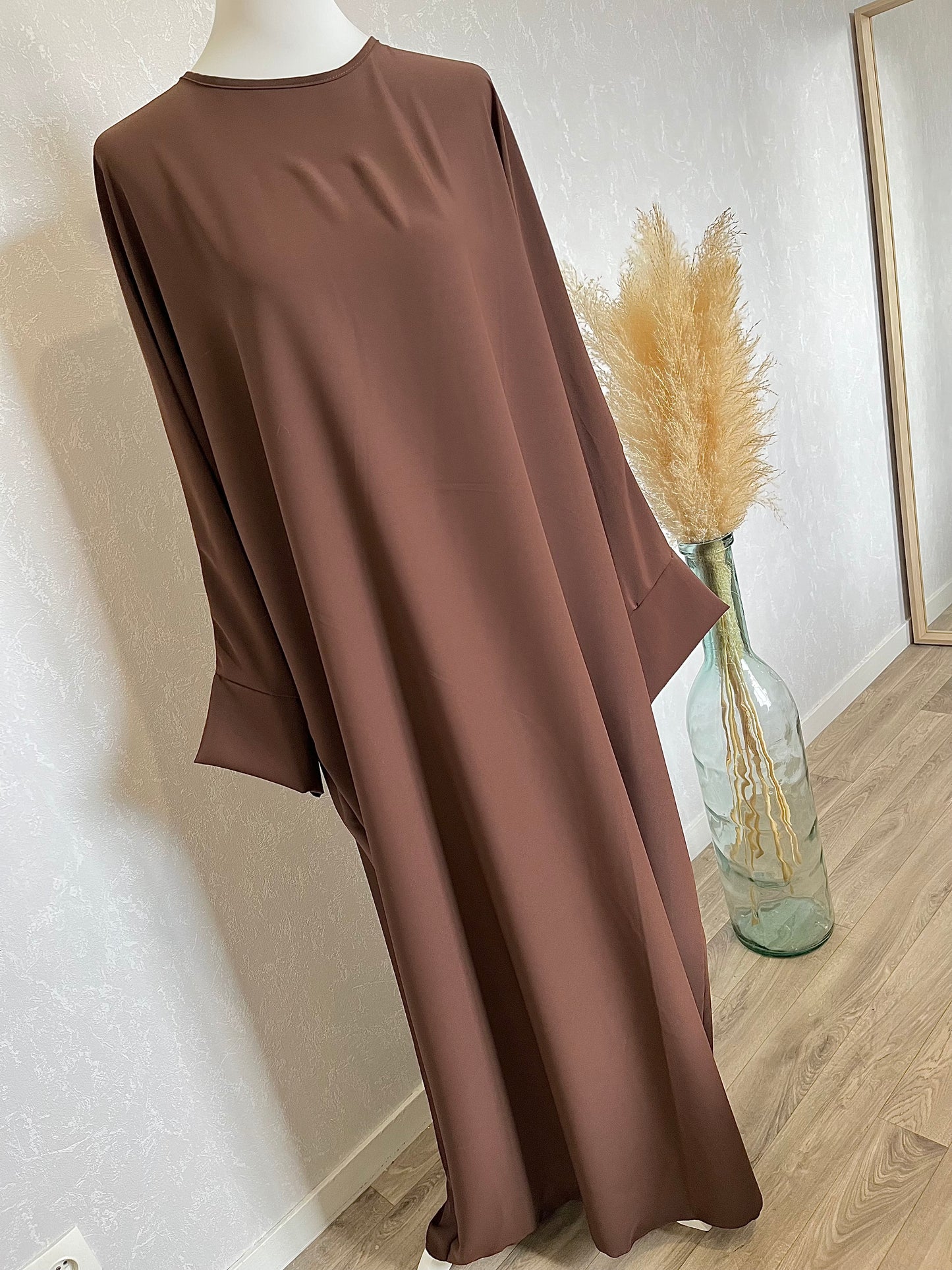 Abaya Ambre Chocolat